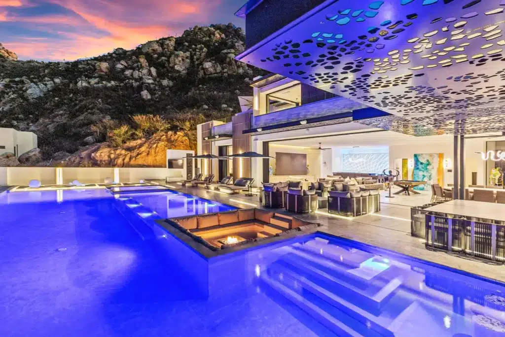 Cabo biggest pool at Cabo Villa 2