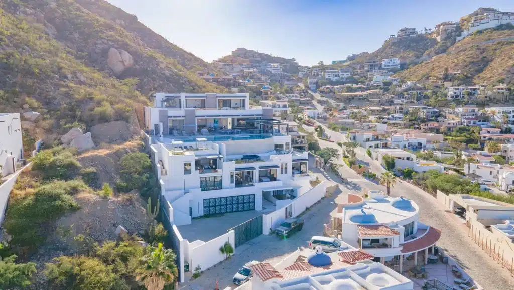 Cabo Villa 2 Drone shot 2