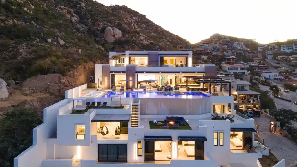Cabo Villa 2 Front Drone