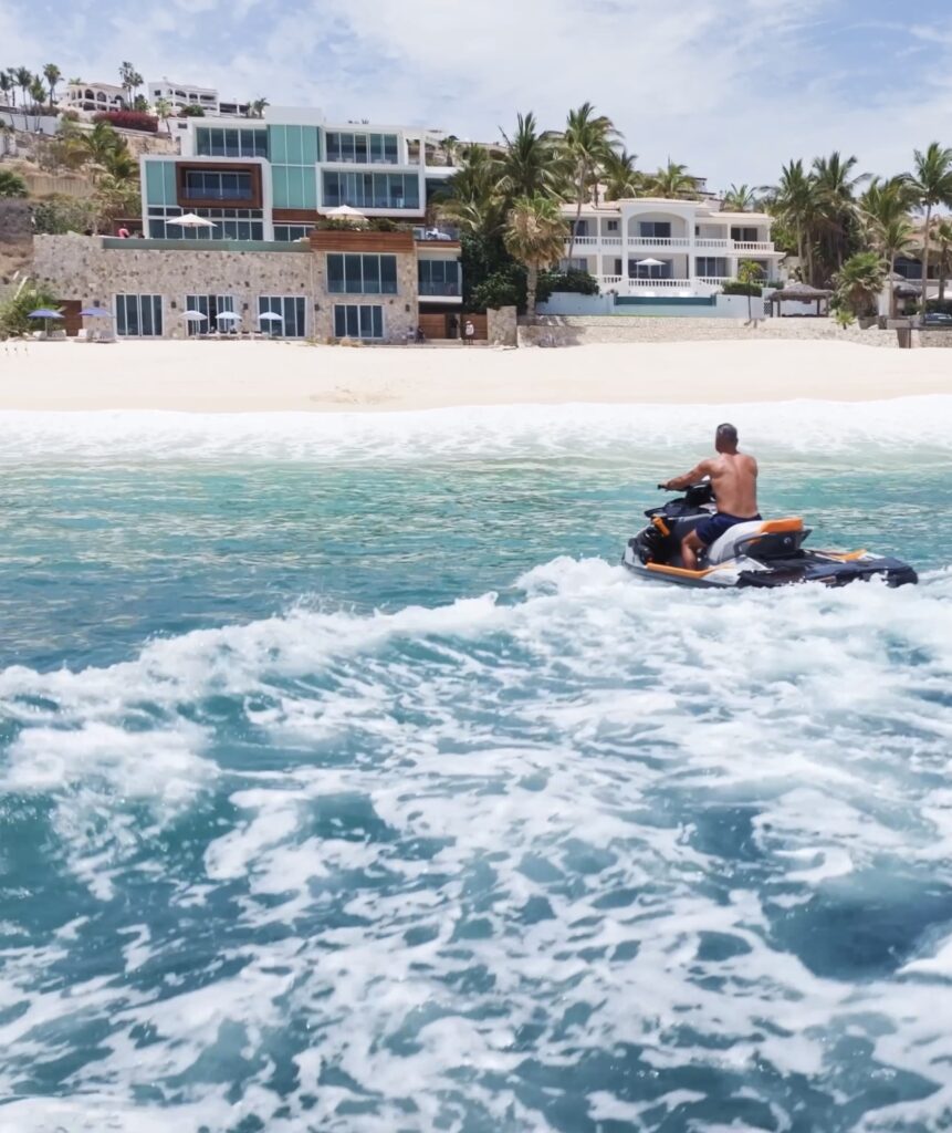 Jet-Skiing at villa 3